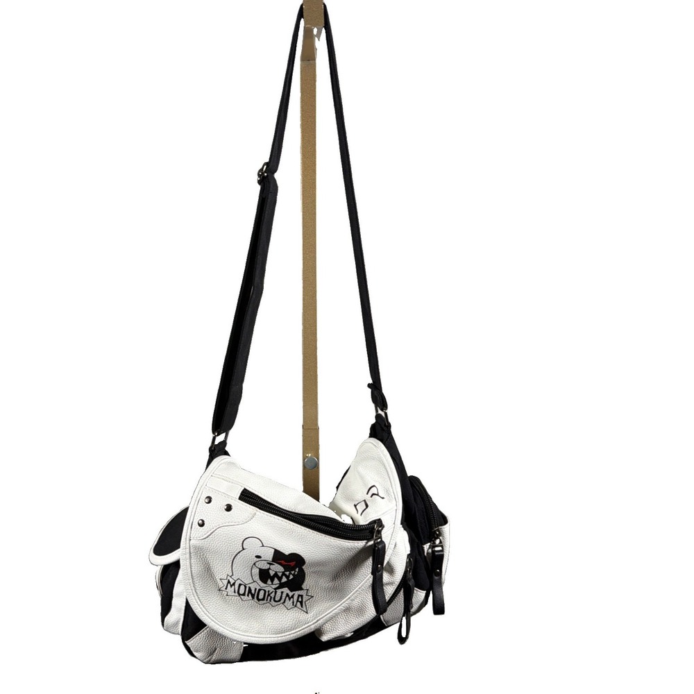 Danganronpa Monokuma Messenger Bag Anime Shoulders Bag Students Backpack Gift